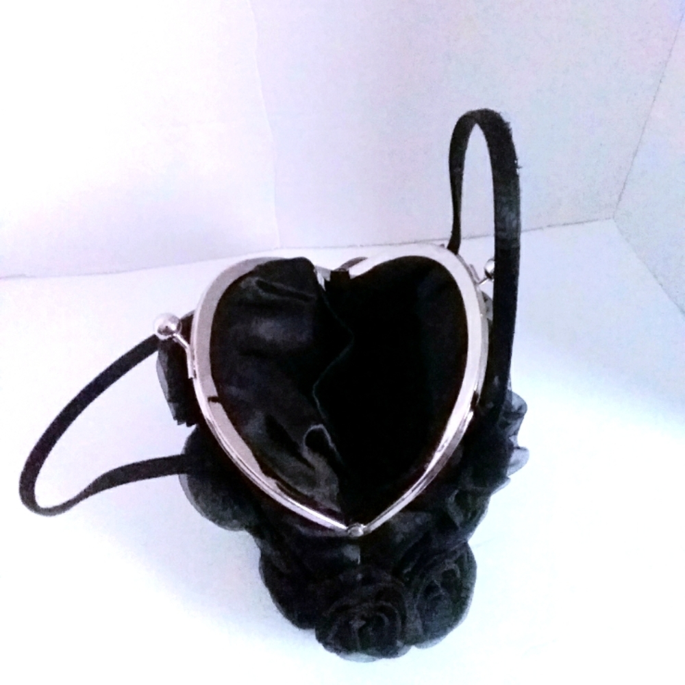 Black Roses evening bag - Picture 2 of 3